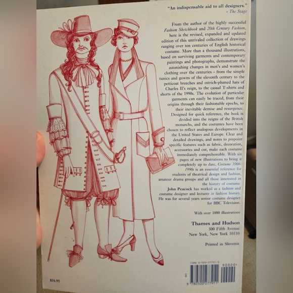 NWOT Historical Costume Guidebook 1066-1990s - Picture 2 of 5